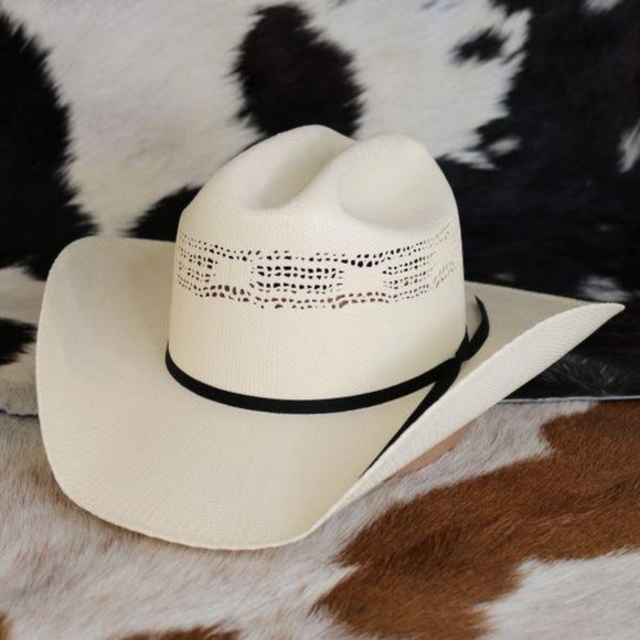 Resistol Other - Resistol Vented Straw Cowboy Hat - Denison